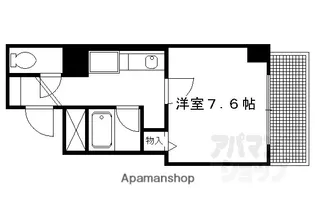 スクエア烏丸御池【804号室】の間取り