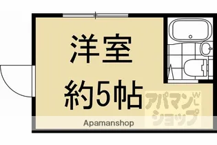 KーSTYLE西陣【1号室号室】の間取り