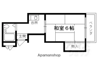 アスペースCS【301号室】の間取り