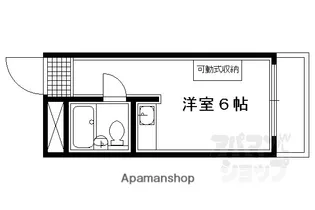 カリヤハウス【301号室】の間取り