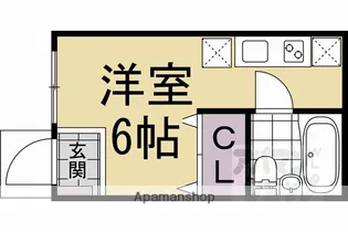 プリオーレ上高野【B101号室】の間取り