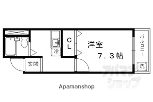 フォーマル21【203号室】の間取り