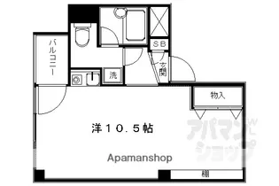 トーヨービル【302号室】の間取り