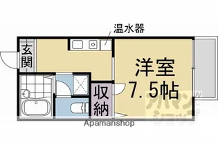 セリバテール【101号室】の間取り