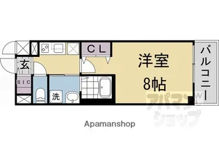 ベラジオ雅び京都洛北ガーデン【3階】の間取り