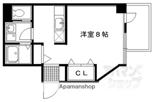 ダイキプレイス千本【7階】の間取り