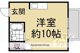 サンハイツ出水【201号室】の間取り