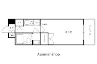デイスターアベニュー【3階】の間取り