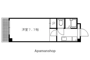 メゾン衣笠【305号室】の間取り