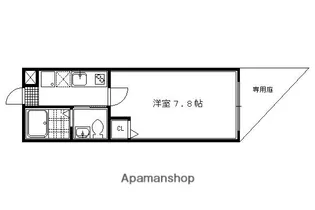 ブライトハイムD棟【102号室】の間取り