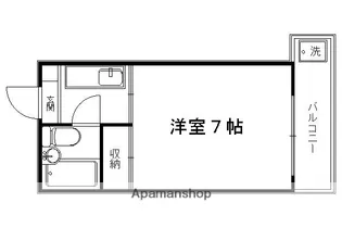 フレーズII【101号室】の間取り