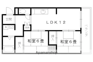ニュー太田【107号室】の間取り
