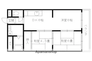 ニュー太田【305号室】の間取り