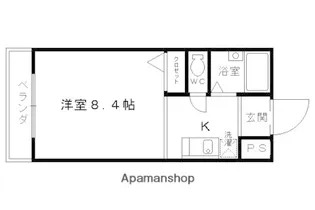 ブロッコリーの家【301号室】の間取り