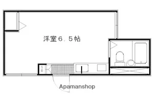 ビオス京都西陣アヤナス【3階】の間取り
