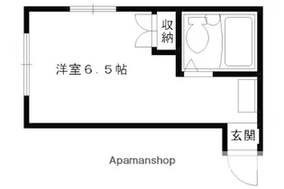 聚楽第マンション【205号室】の間取り