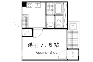グランシャリオ智恵光院【401号室】の間取り