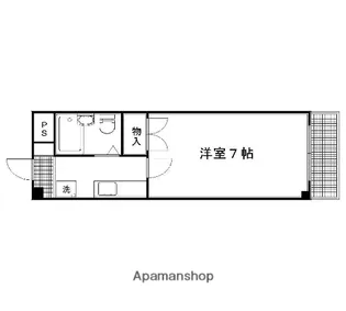 カーサブリーゼ【1階】の間取り