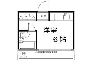 ハイツリヴィエール【503号室】の間取り