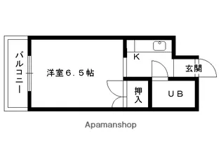 シャトレジューヌ【203号室】の間取り