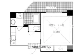 京都府京都市上京区花車町千本通寺之内下る【マンション】の間取り