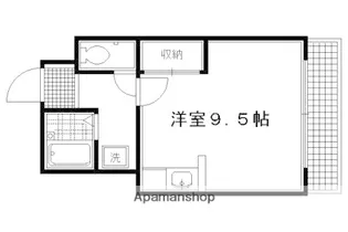 カーサセブン【7階】の間取り