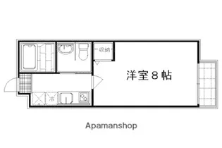 REQUIE大将軍【3階】の間取り