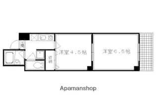 マッケンジー東堀川【101号室】の間取り