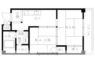 Yコーポ【503号室】の間取り