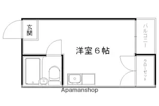 オリオンプラザ【503号室】の間取り