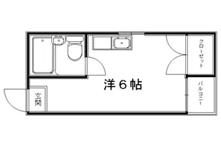 オリオンプラザ【5階】の間取り