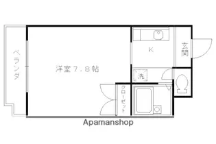 PASSER西院【303号室】の間取り