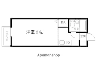 プレジール鈴木【1階】の間取り