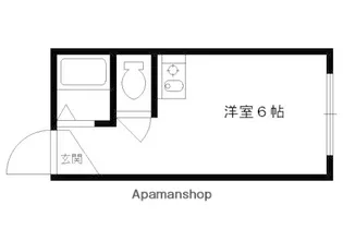 第一マンション【560号室】の間取り