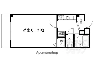 安村マンション【2-B号室】の間取り