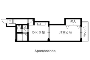 マスジビル【302号室】の間取り