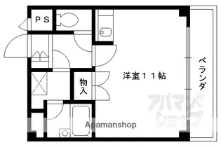 荒川ビル【301号室】の間取り