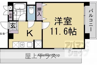 GRACE大宮通【701号室】の間取り