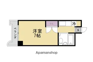 ジュネス神楽田【312号室】の間取り