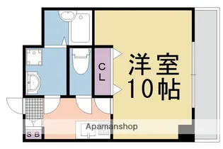 LACASA山科【411号室】の間取り