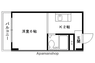 リエス新堀川【401号室】の間取り
