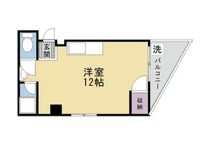 御園ハイツ【2階】の間取り