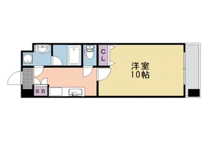 プラネシア星の子山科三条【805号室】の間取り