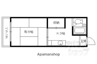 HOUSE SUGA【2階】の間取り