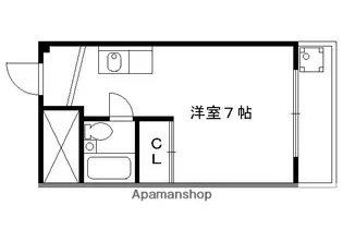 マイルームオトワ【101号室】の間取り