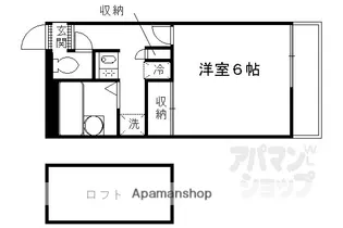 レオパレスヒルサイドテラス【1階】の間取り