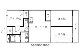 エクセレント林【205号室】の間取り