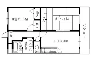 JOロワイヤル【207号室】の間取り