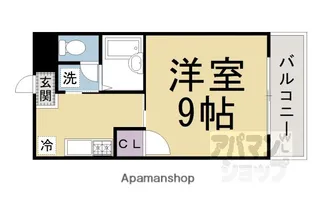 PURE CRYSTAL【302号室】の間取り