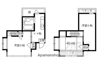 エクシードカミリア【west号室】の間取り